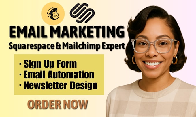 squarespace email automation, squarespace website mailchimp email marketing