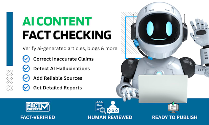 fact check ai generated content and fix inaccurate information
