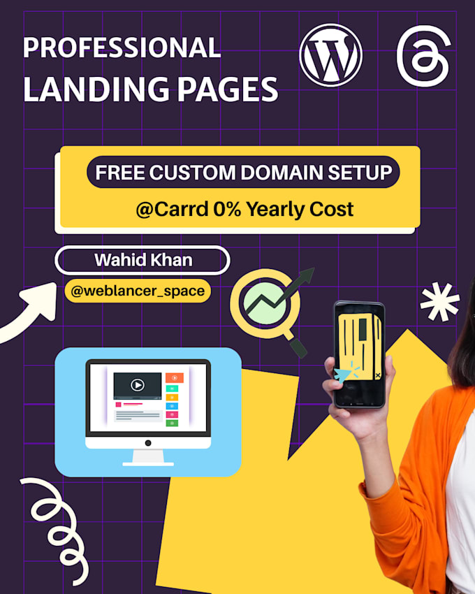 Design a high converting wordpress landing page by Weblancer_space | Fiverr