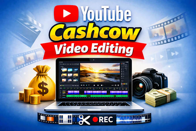 edit your youtube cashcow videos professionally
