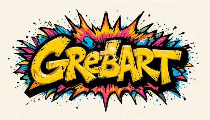 design awesome graffiti pop art font logo