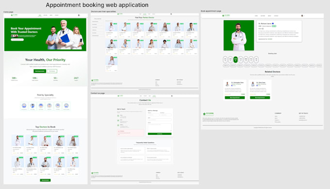 develop a modern react website for your business