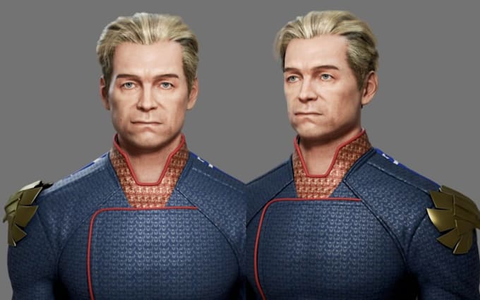 photorealistic game ready 3d characters unreal engine unity metahuman and rigged
