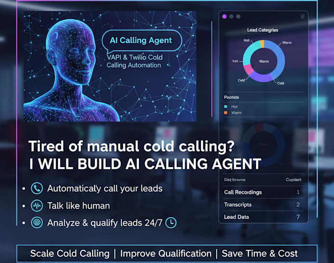 build an ai calling agent using vapi for cold calling and lead generation