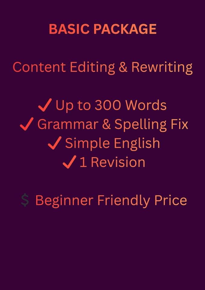 rewrite, edit, and improve your content in simple english