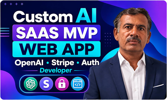 build your ai saas mvp web app with openai stripe and authentication