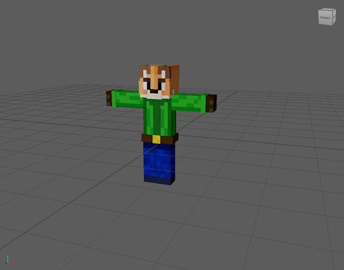 3d render your minecraft character