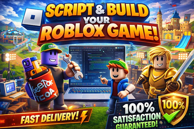 script and build your roblox game
