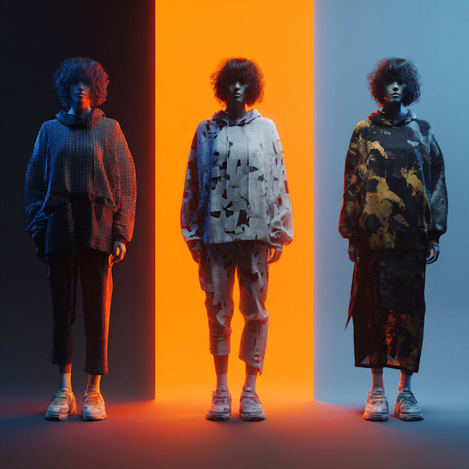 showcase your clothing line on custom ai models