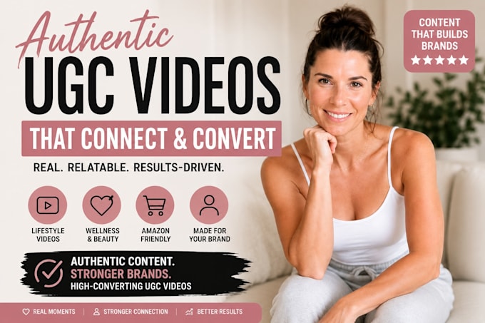 create authentic female ugc videos for instagram and tiktok