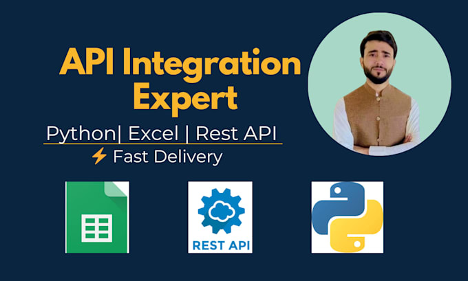 connect any API to google sheets and do python automation