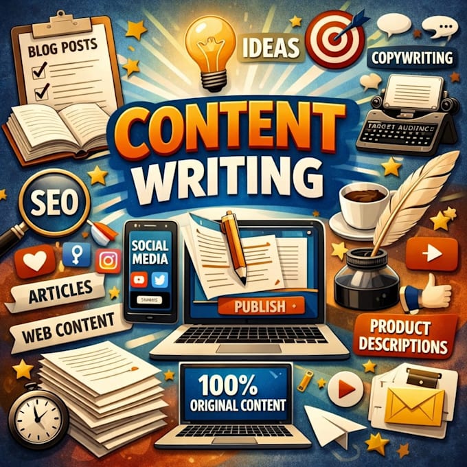 write content writing for your script