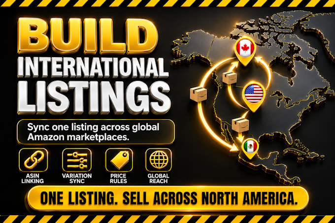 sync international listing using amazon bill, amazon build internationl listings