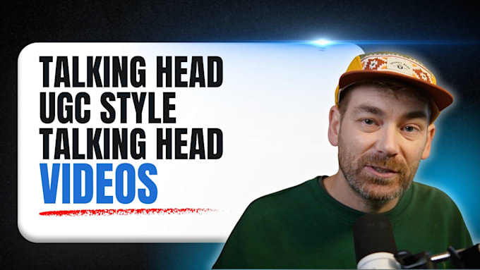 create ugc style talking head videos