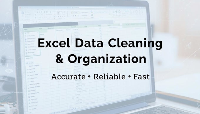 clean, organize, and format your excel data
