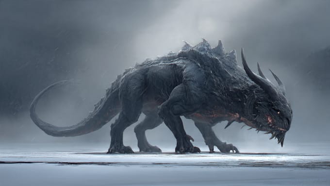 design a creature, a monster or a fantasy beast for you