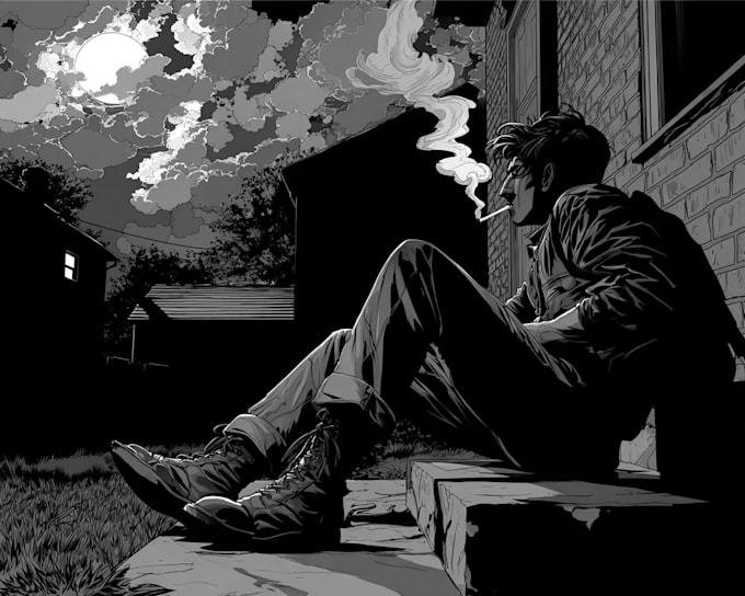 draw custom comic book art pages, panels, and characters