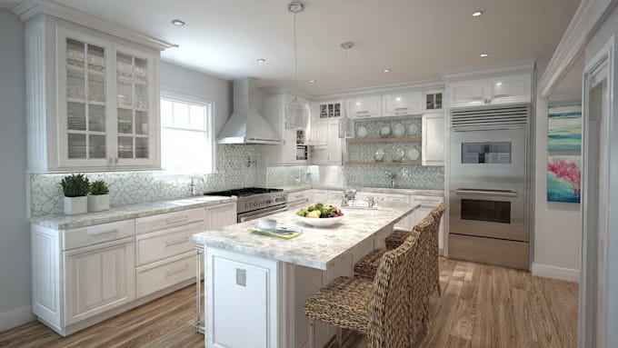 design and render your kitchens