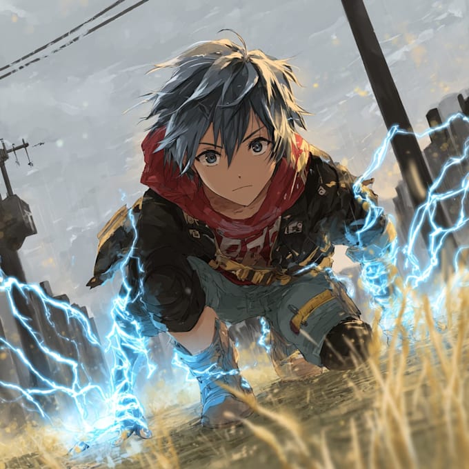 anime manga character illustration