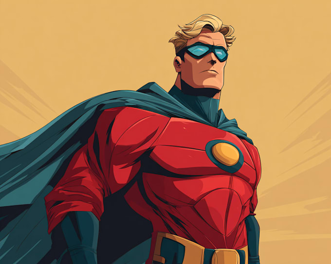 Create comic book illustrations with dynamic character by ...