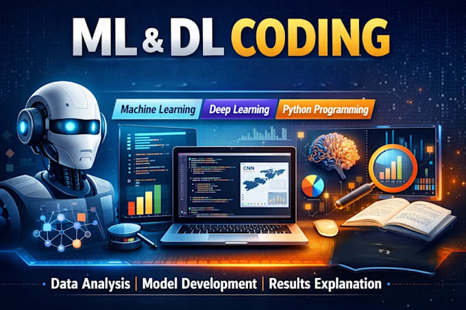 support machine learning and deep learning coding for research