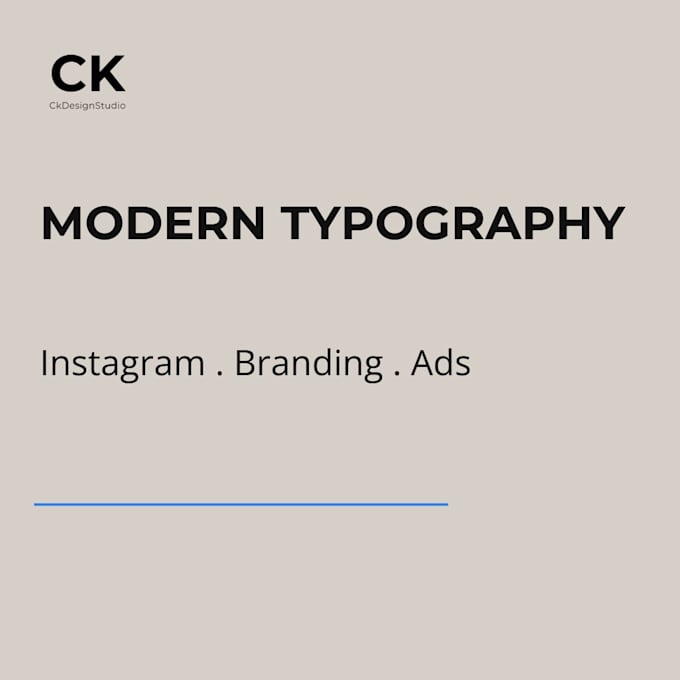 design clean and modern typography posts