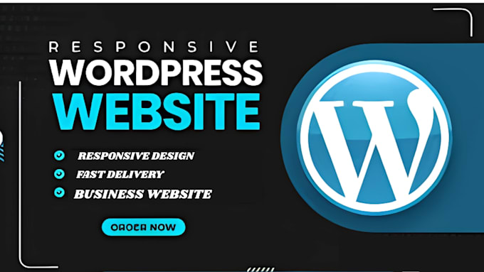 design a professional, responsive wordpress business website