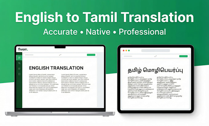 english to tamil localization service
