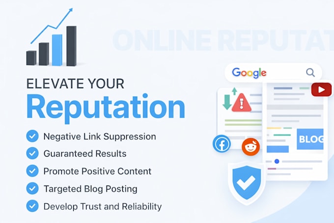 improve your online reputation management, push down negative results