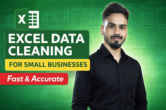 do excel data cleaning and formatting for small businesses