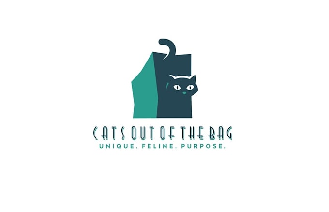 design minimalist e commerce retailer cats logo