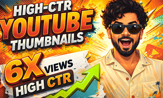 design high CTR youtube thumbnails that boost clicks