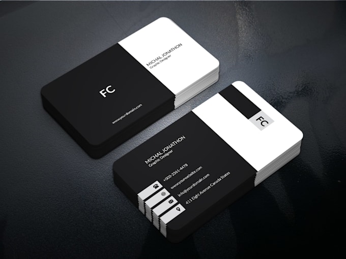 create a unique business card design