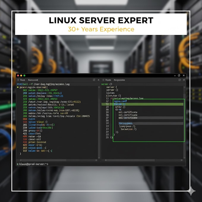 provide professional linux administration and setup