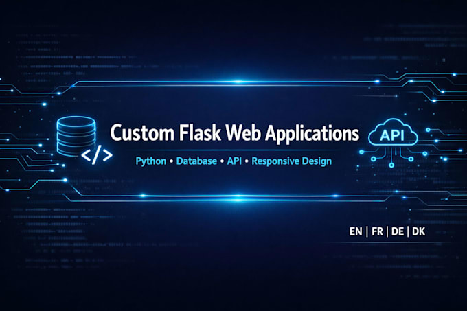 Create a custom flask web application for your business by Marc_sch_ch ...