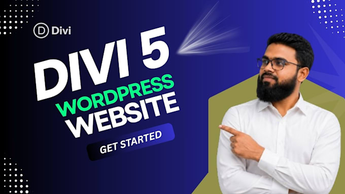 build a responsive wordpress website using divi 5