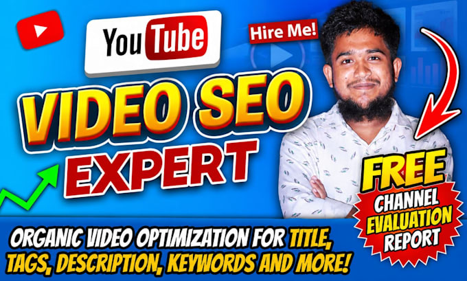do complete youtube channel and video SEO to rank and grow