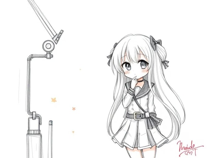 sketch you anime sketch art