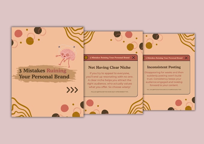 Design amazing carousels for instagram and linkedin by Ritssoni | Fiverr