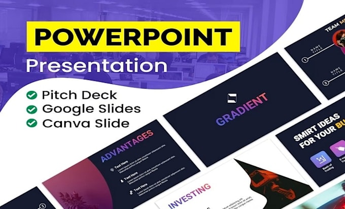 Design professional powerpoint presentation and pitch deck by Joseph ...