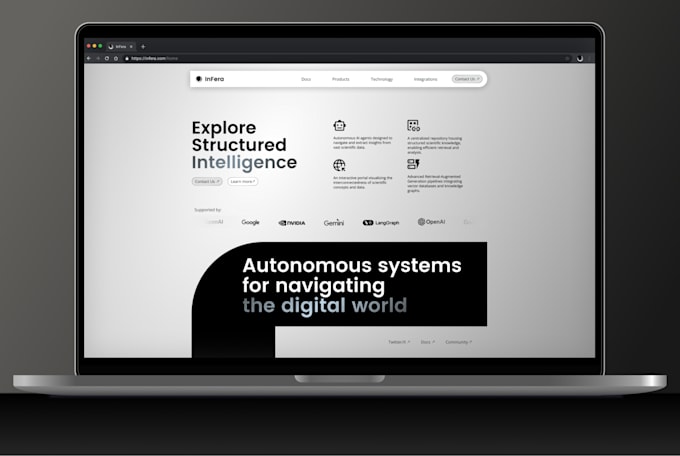 design and develop a custom multi page website for web3 tech, from UX to launch