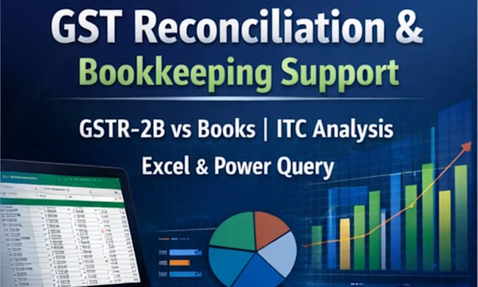 create excel and power query automation for gst and accounting