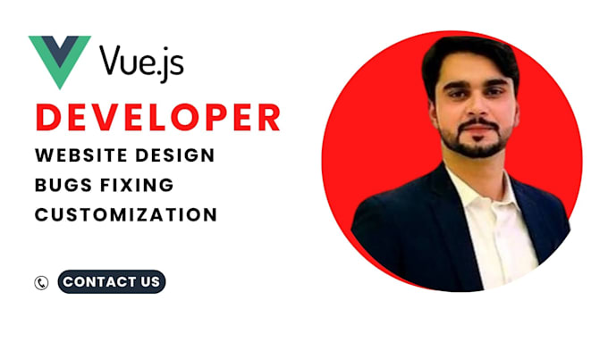 develop a responsive vue js website