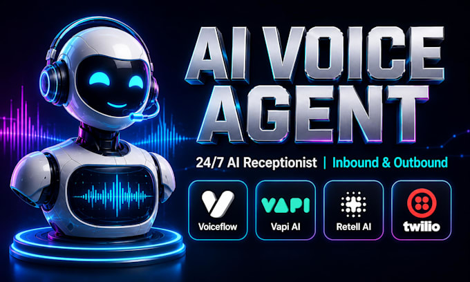 build an ai voice agent and ai receptionist with voiceflow and vapi