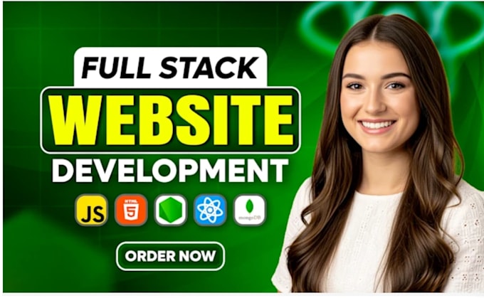 do full stack webite in php laravel, react node js javascript python django next