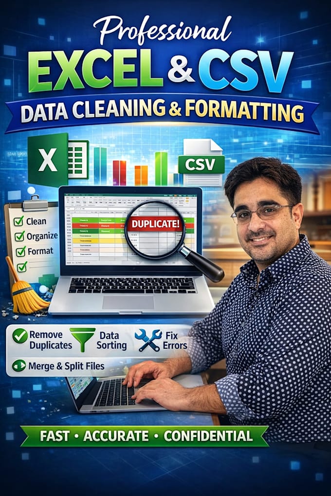 excel data cleaning and formatting