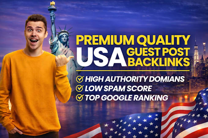 do white hat USA backlinks with high authority guest posts for google ranking