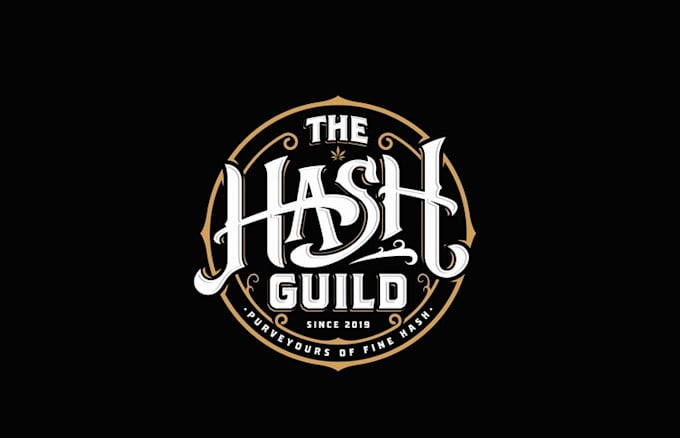 Design purveyors fine hash since logo by Chloel_euschke | Fiverr