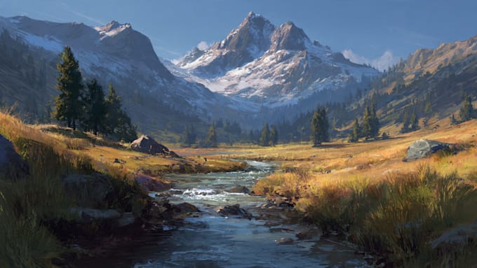 create 2d photo realistic exterior and landscape