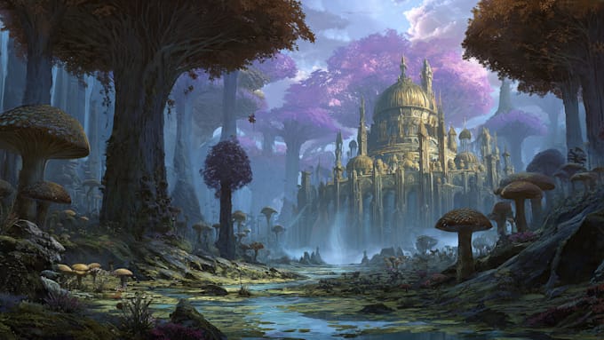 do fantasy concept art